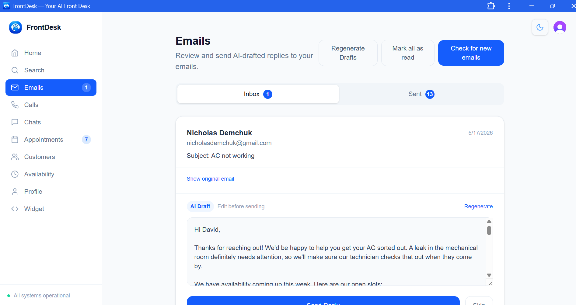 Email Inbox